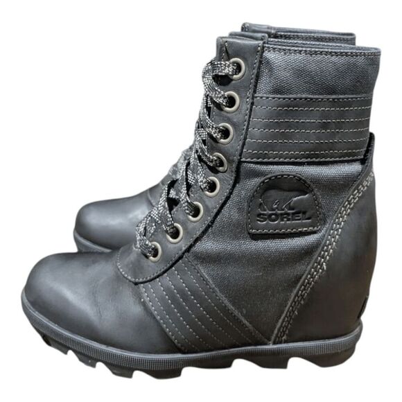 SOREL Lexie Wedge Boot Size 7 - Picture 3 of 9